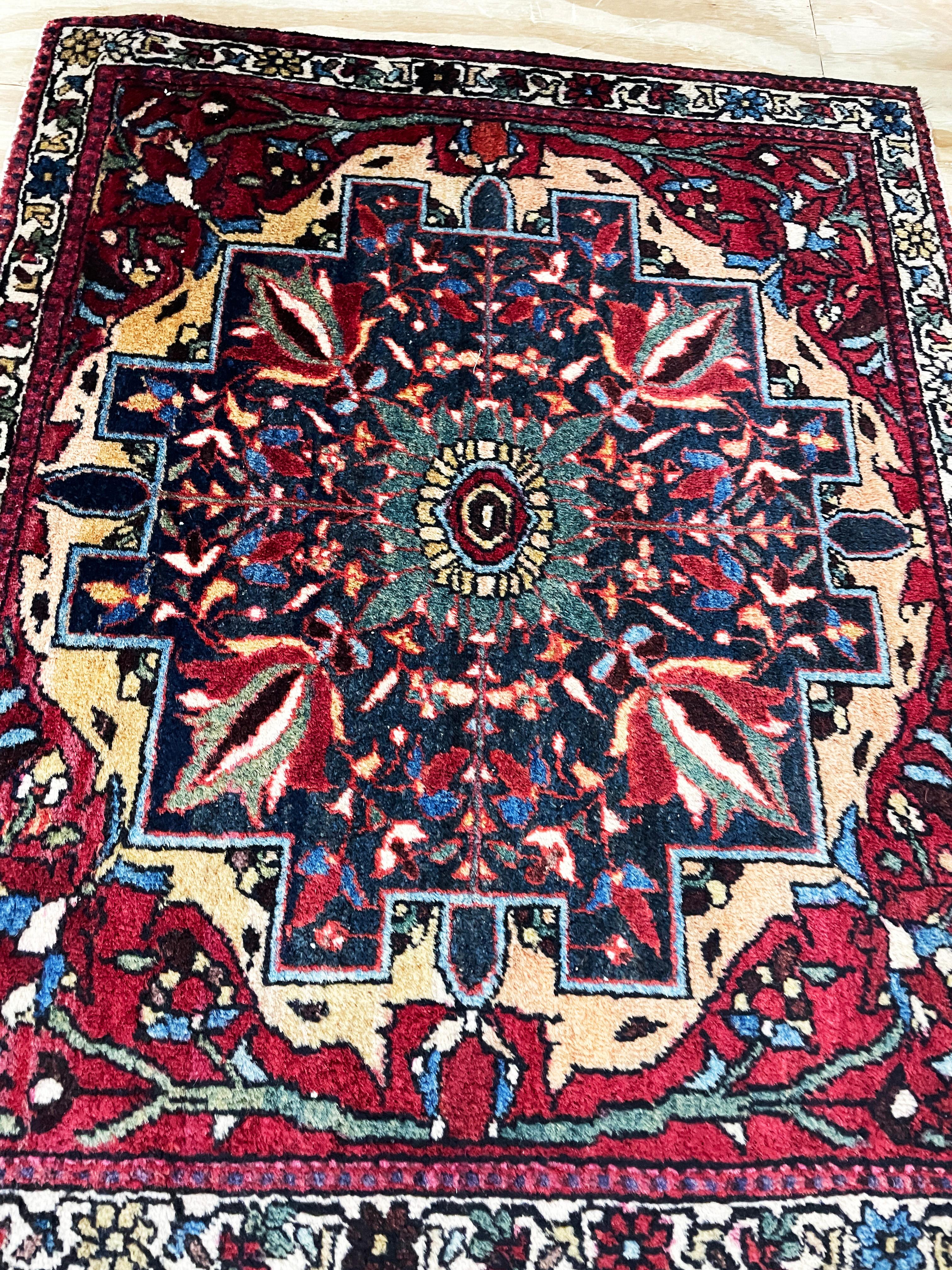 XIXe siècle Ancien Sarouk persan Feraghan Sarouk, le plus décoratif en vente