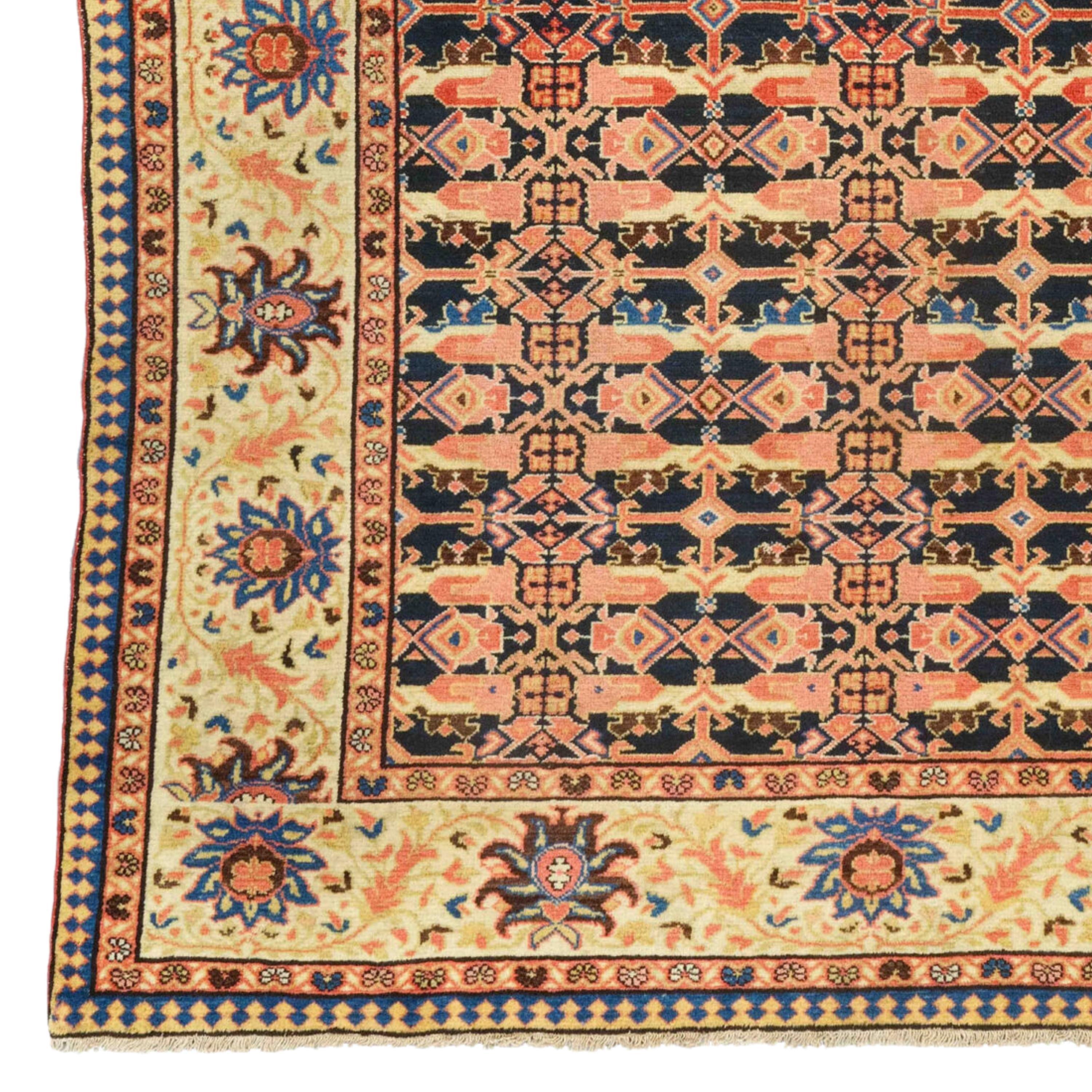 Antique Ferahan Rug
Late 19th Century Ferahan Rug in Perfect Condition
Size 135 x 200 cm (53,1x78,7 In)

This elegant late 19th century antique Ferahan carpet will increase the elegance of your home with its rich history and sophisticated design.