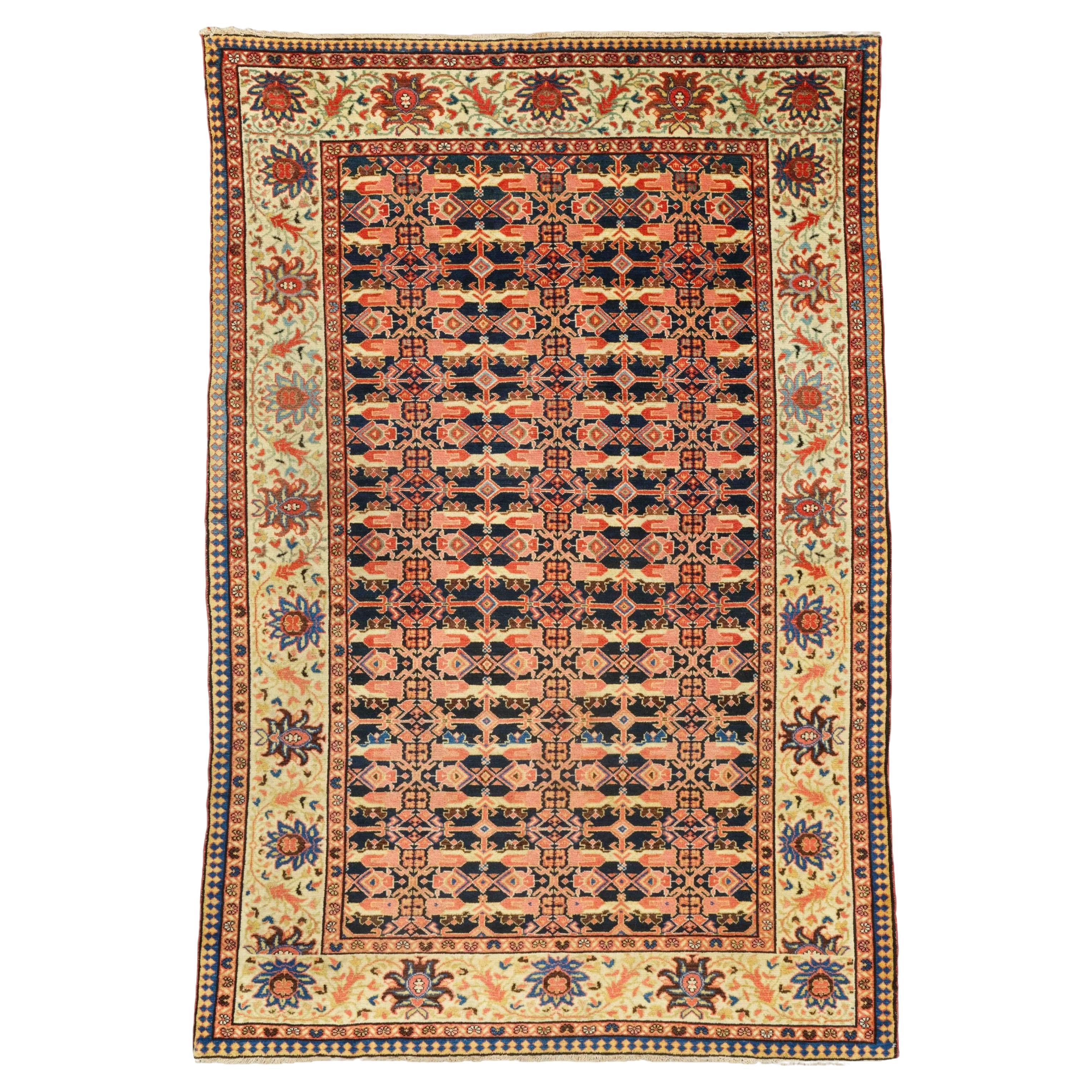Antique Persian Ferahan Rug - Late 19th Century Ferahan Rug, Persian Rug For Sale