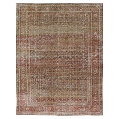 Ancien tapis persan Ferahan à motifs floraux complexes 10
2 x 14
2