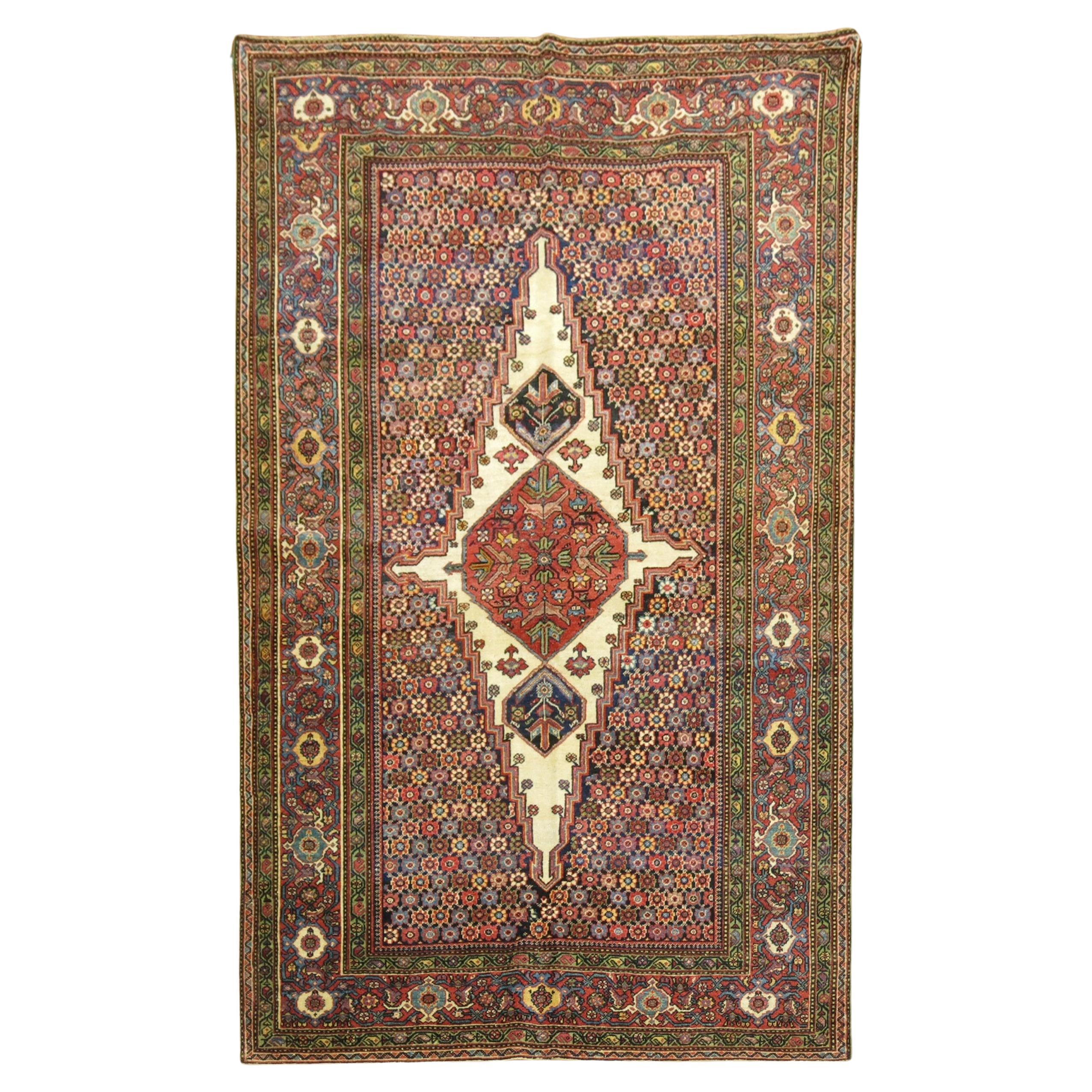 Antique Persian Fereghan Rug