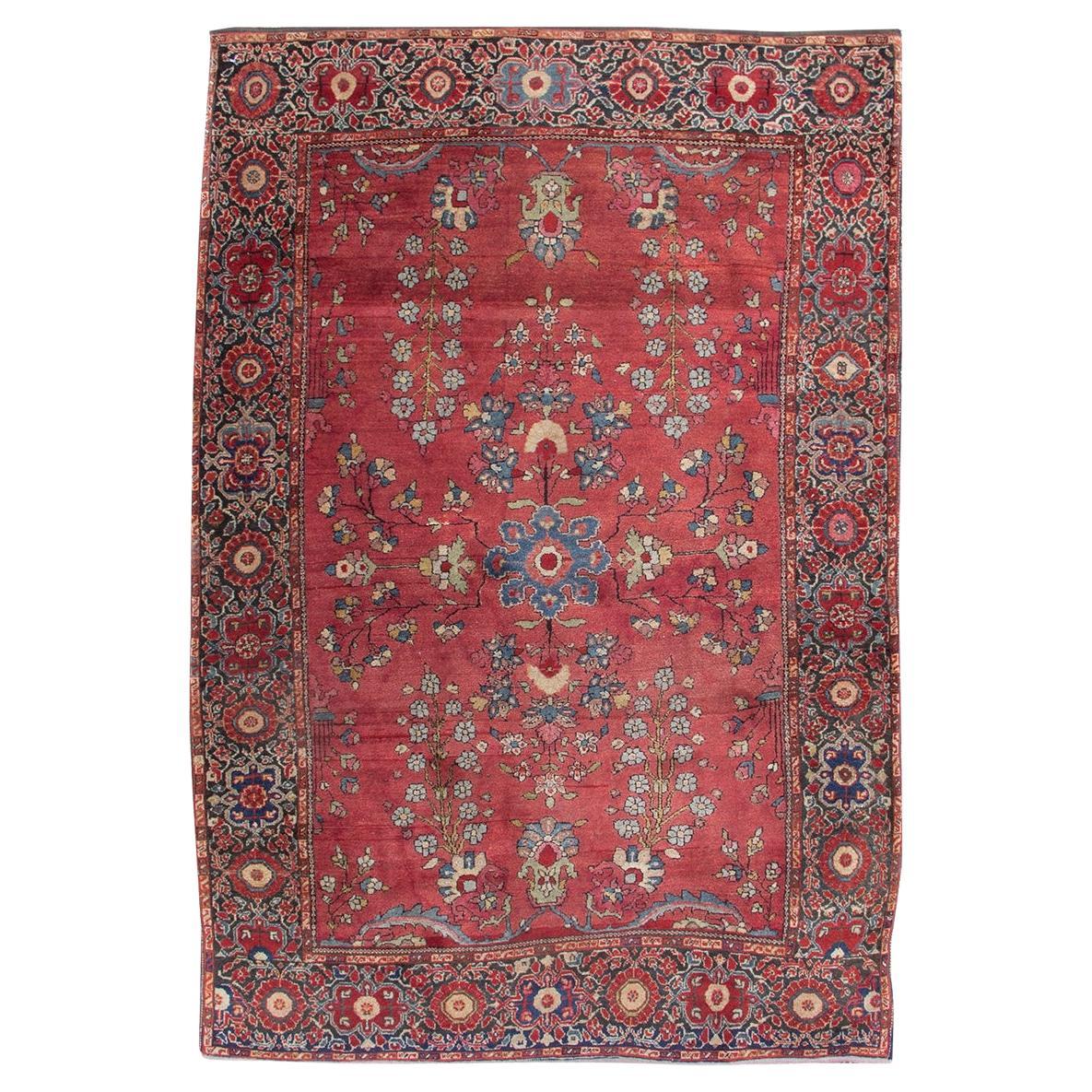 Antique Persian Fereghan Sarouk Rug, Early 20th Century For Sale