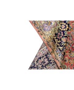 Antique Persian fine Traditional Handwoven Luxury Wool Red Rug