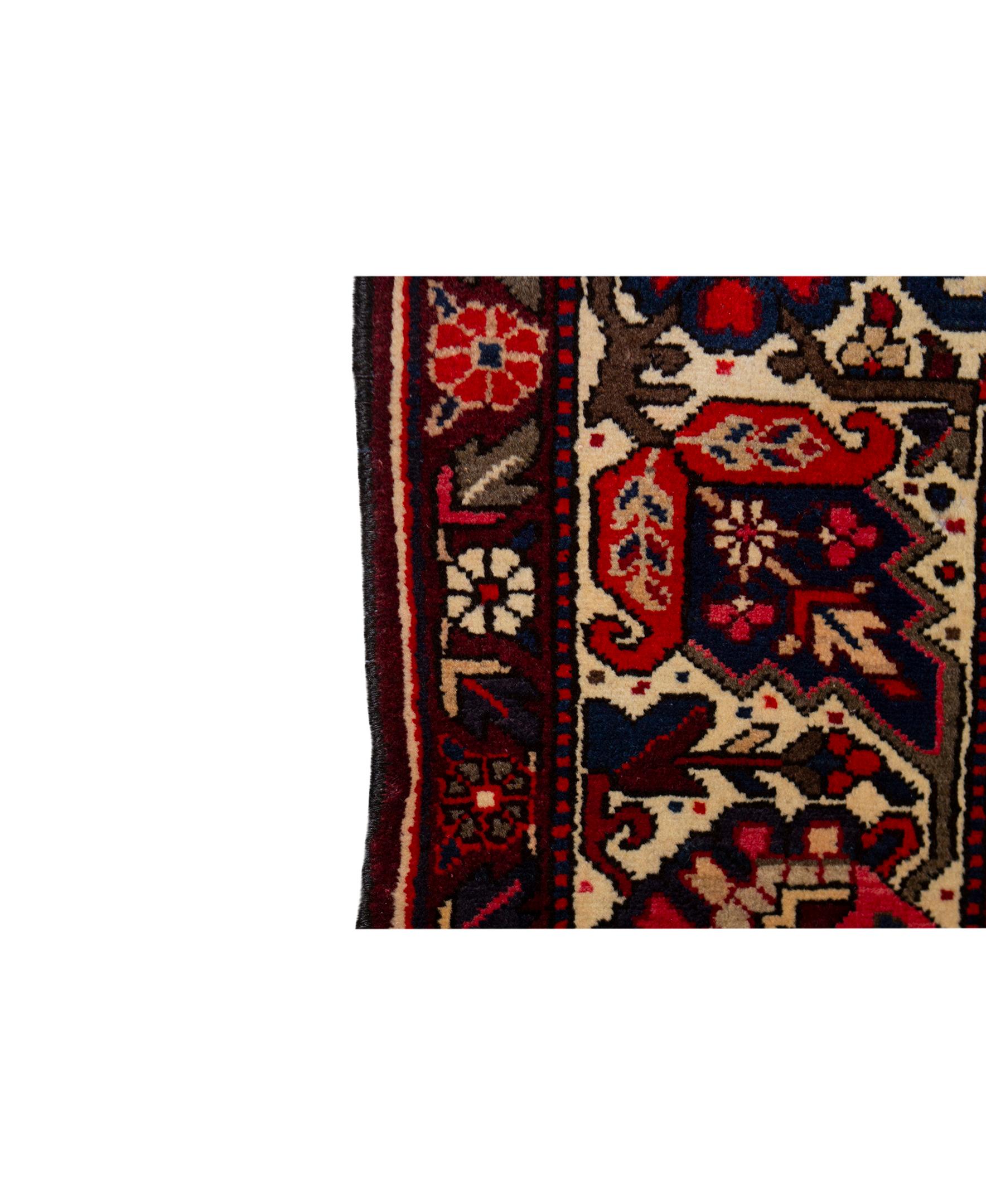   Antique Persian Fine Traditional Handwoven Luxury Wool Multi Rug. Sale: 10' X 13'
