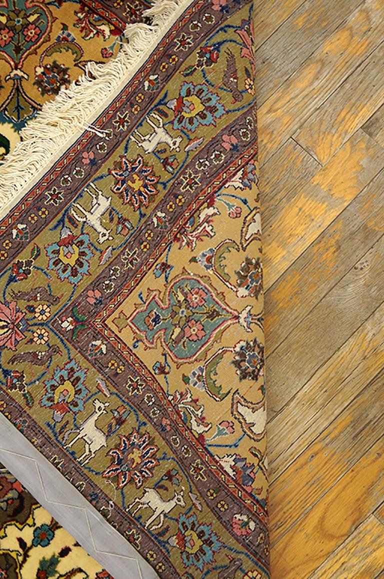 Wool Antique Persian Fine Tabriz