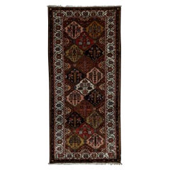 Antique Persian fine Traditional Handwoven Luxury Wool Green Rug