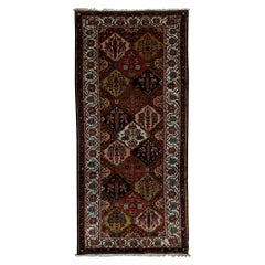 Vintage Persian fine Traditional Handwoven Luxury Wool Green Rug