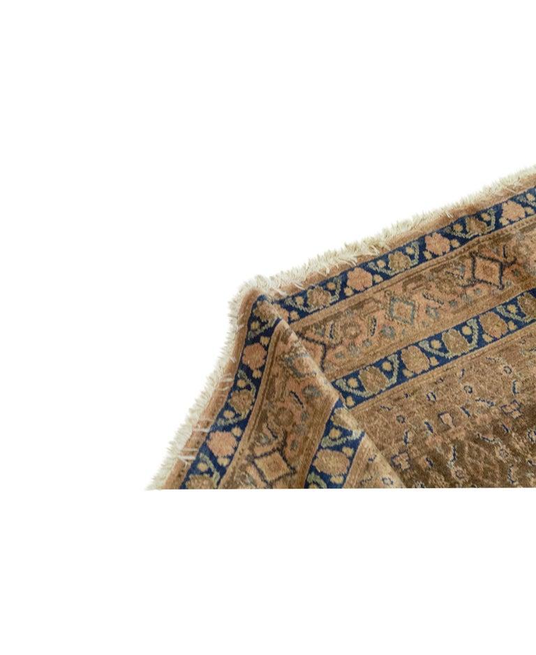 Hand-Woven Antique Persian fine Traditional Handwoven Luxury Wool Multi Rug For Sale