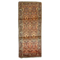 Antique Persian Fine Traditional Handwoven Luxury Wool Rust Rug