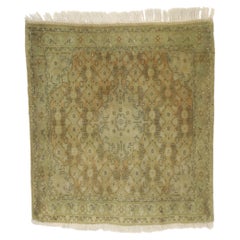 Antiker persischer Bijar-Teppich mit Blumenmuster