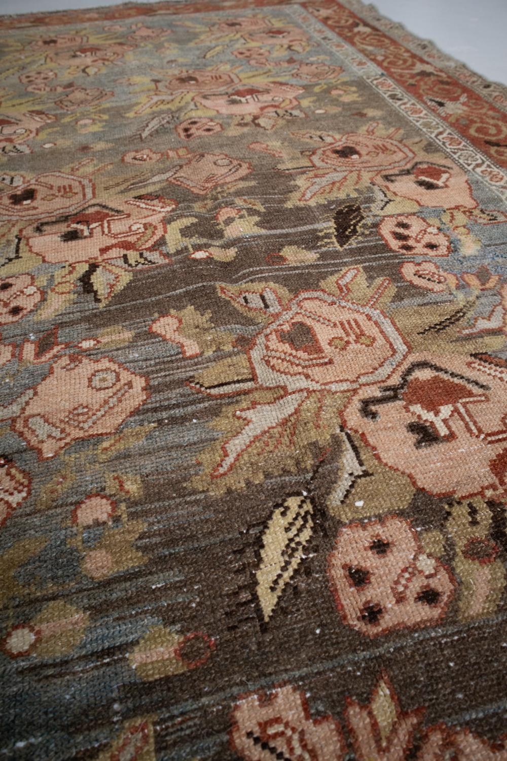Other Antique Persian Floral Senneh Runner For Sale