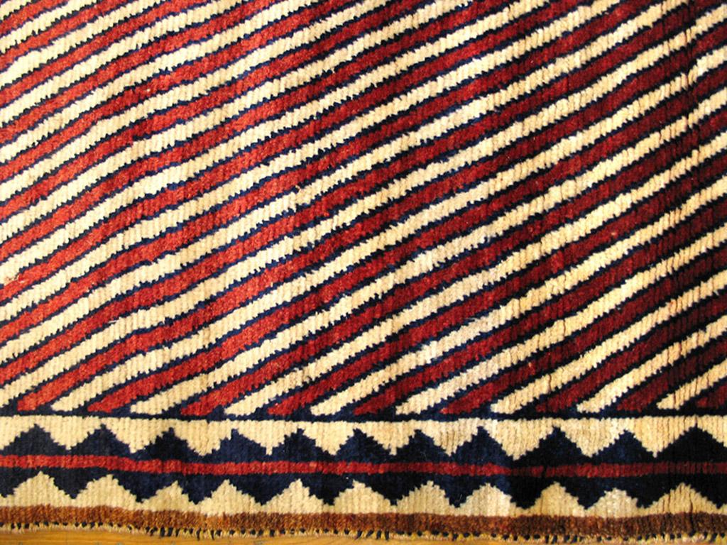 Wool Early 20th Century S. Persian Gabbeh Carpet ( 3'8