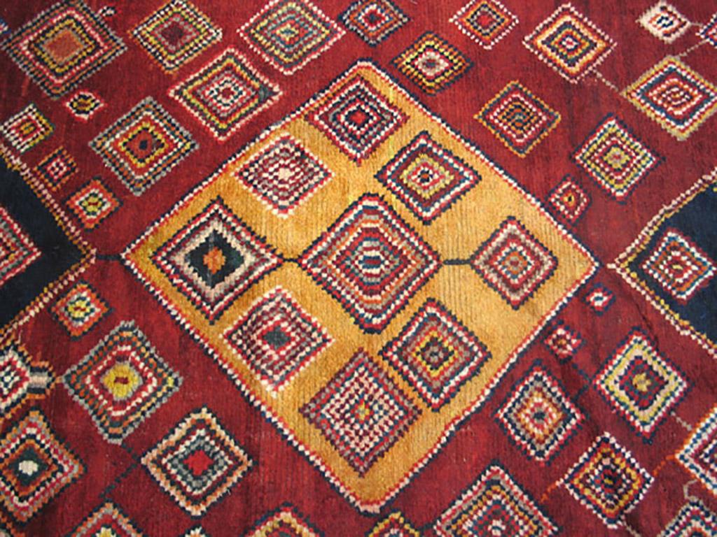 1930s S. Persian Gabbeh Carpet ( 4'10