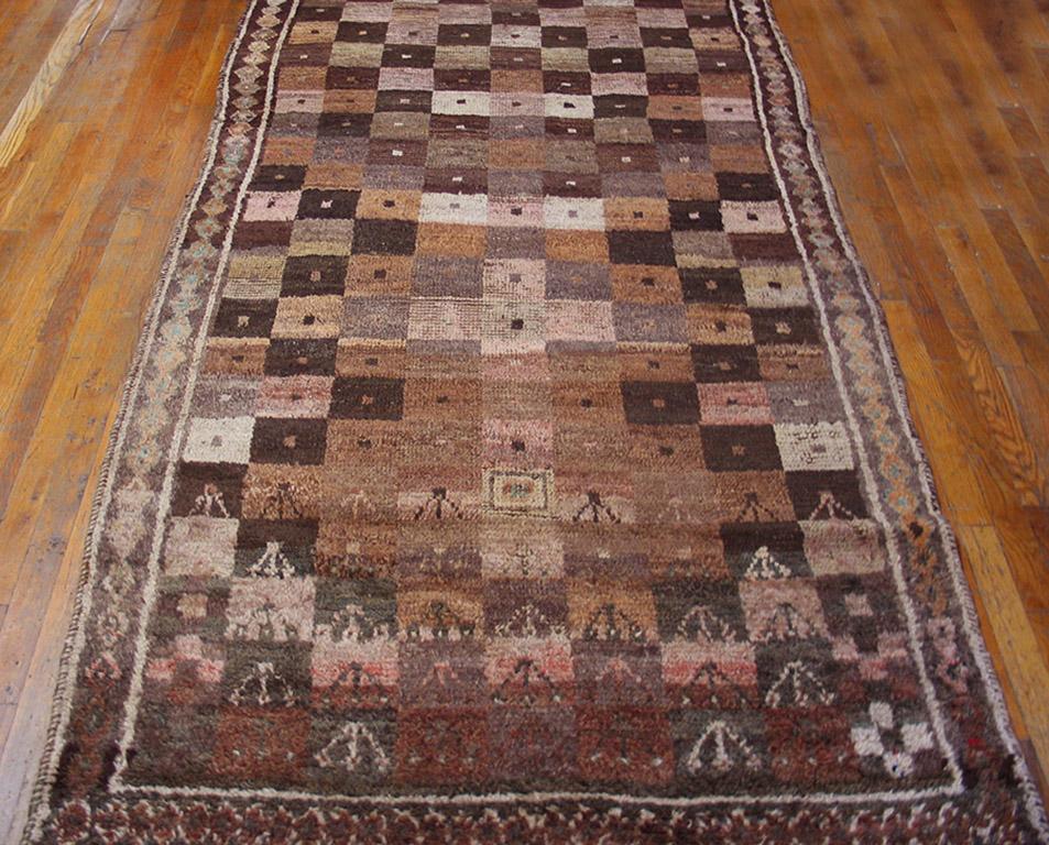 Hand-Knotted Antique Persian Gabbeh Rug For Sale