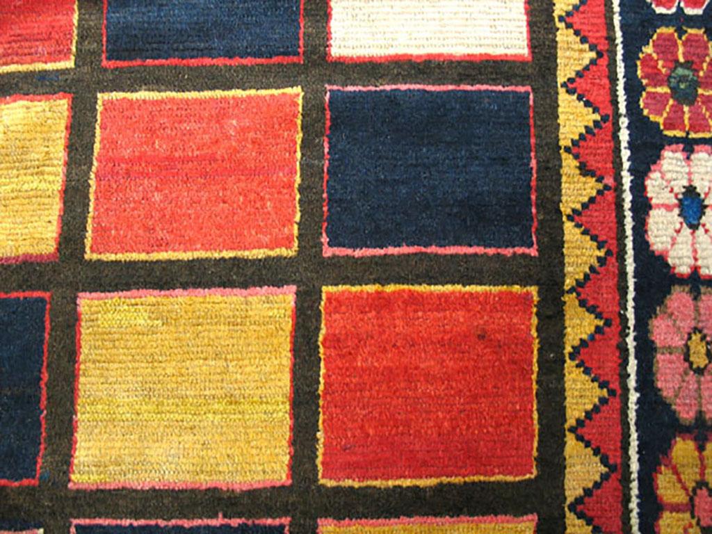 Early 20th Century S. Persian Gabbeh Carpet ( 5'10