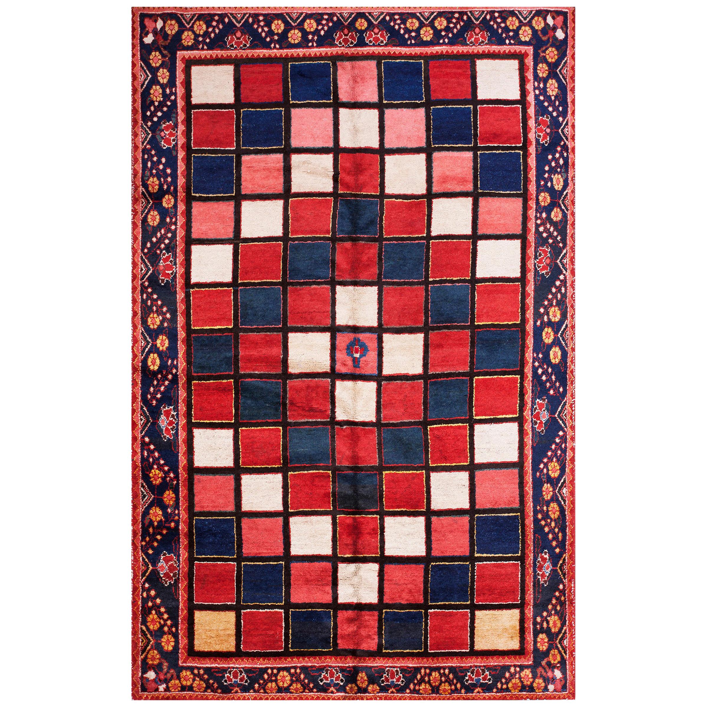 S. Persischer Gabbeh-Teppich des frühen 20. Jahrhunderts ( 6'8" x 10'2" - 203 x 310")