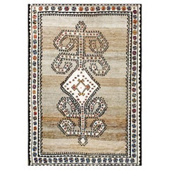 Antique Early 20th Century S. Persian Gabbeh Carpet ( 5' x 7' - 152 x 213 )