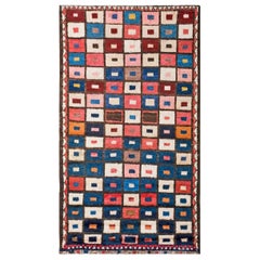 Antique Early 20th Century S. Persian Gabbeh Rug ( 3'9" x 6'10" - 115 x 208 )