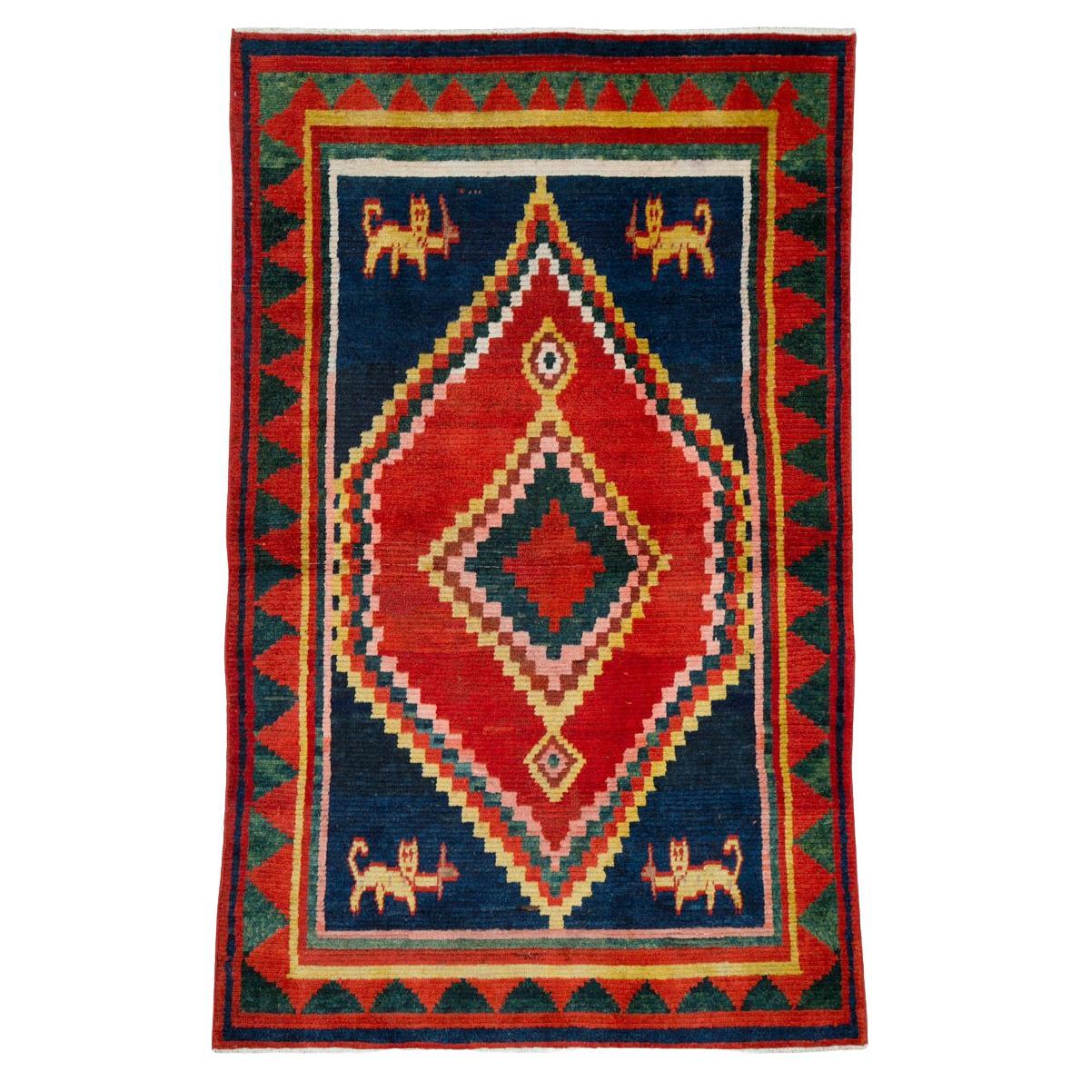 Tapis persan antique Gabbeh persan