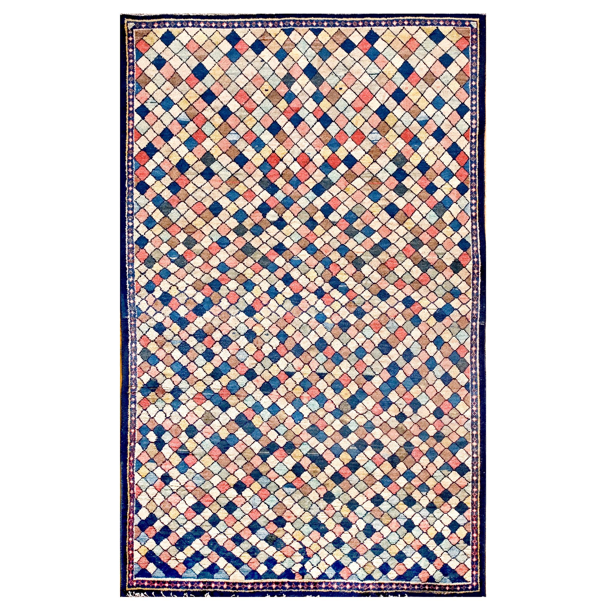 1930s S. Persian Gabbeh Carpet ( 4'4" x 7' - 132 x 213 )
