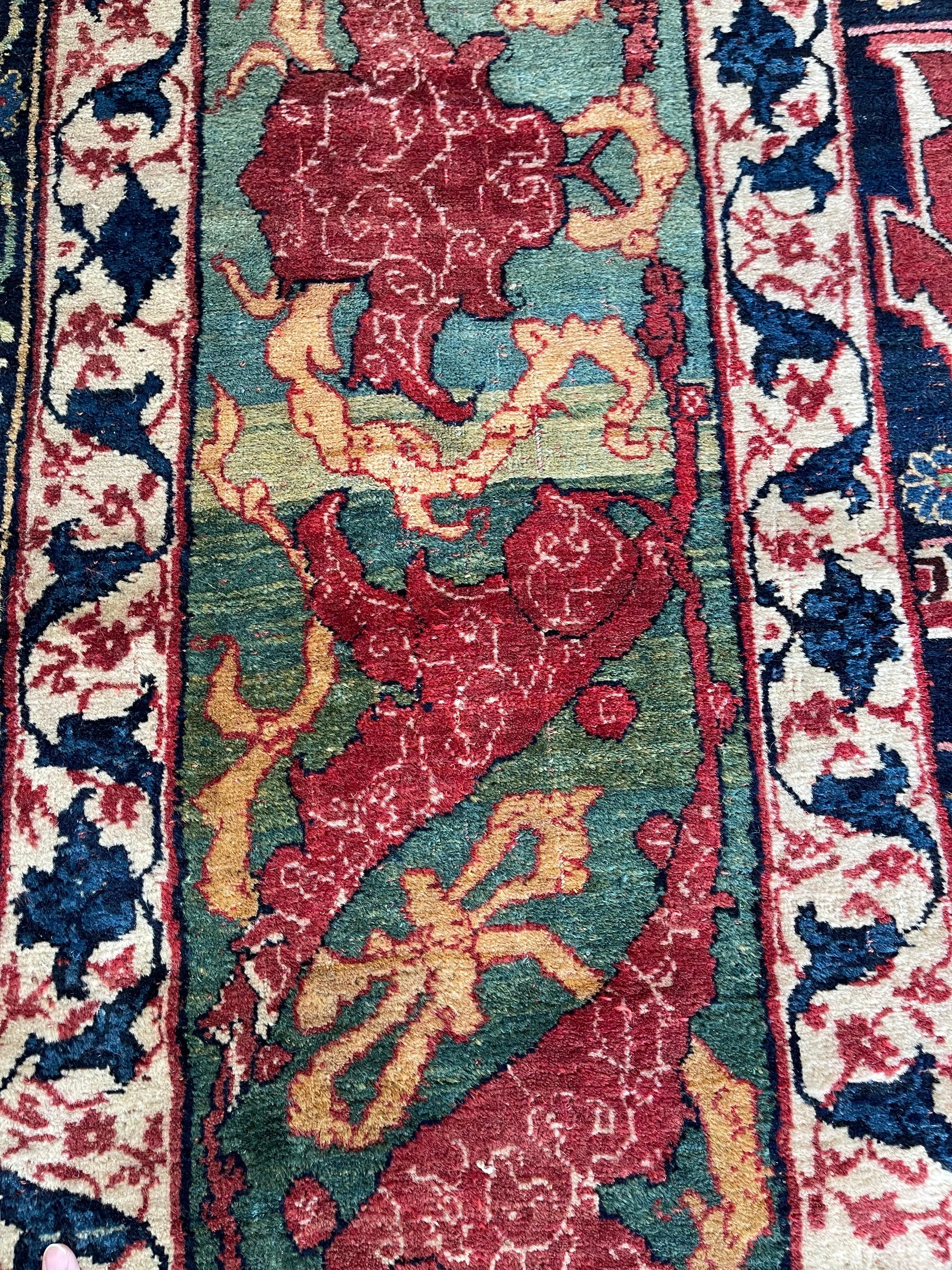 Antiker persischer Garrus Bidjar um 1880 im Angebot 5