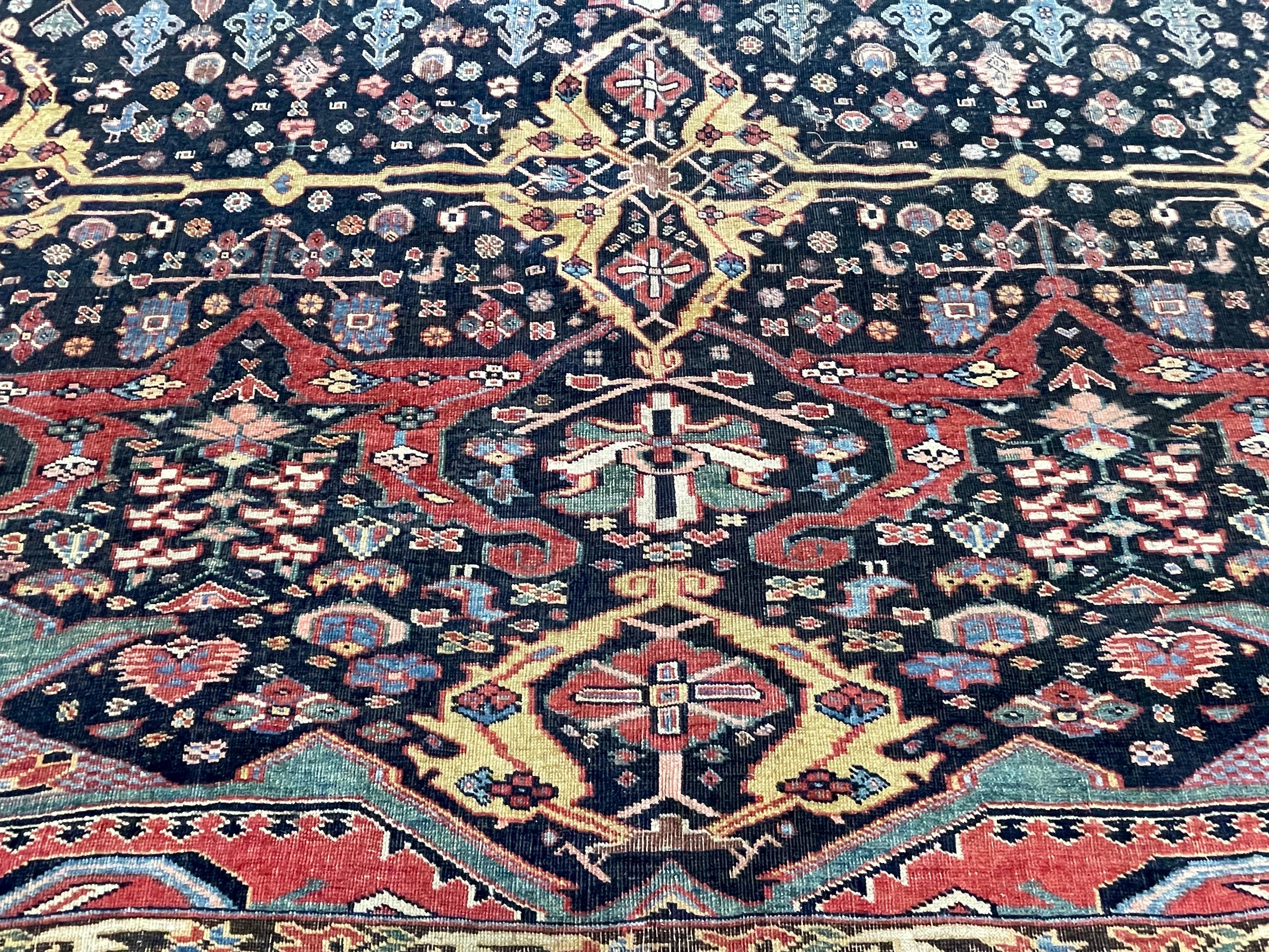 Antique Persian Garrus Bidjar circa 1900 For Sale 2
