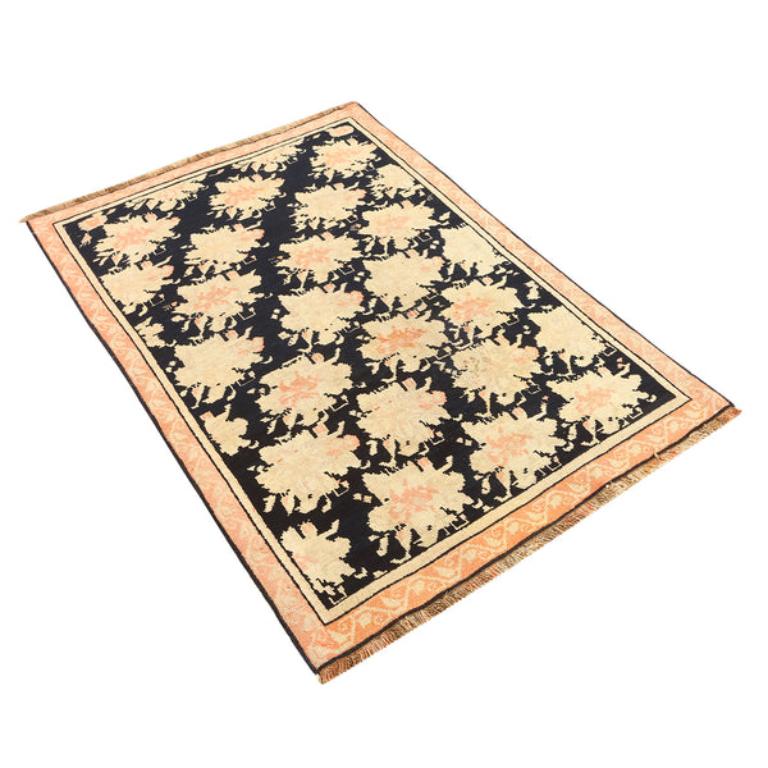 Perse Tapis persan Gharebagh ancien - Taille : 4 pieds 8 po. x 3 pieds 0 po. en vente