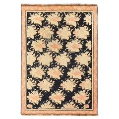 Tapis persan Gharebagh ancien - Taille : 4 pieds 8 po. x 3 pieds 0 po.