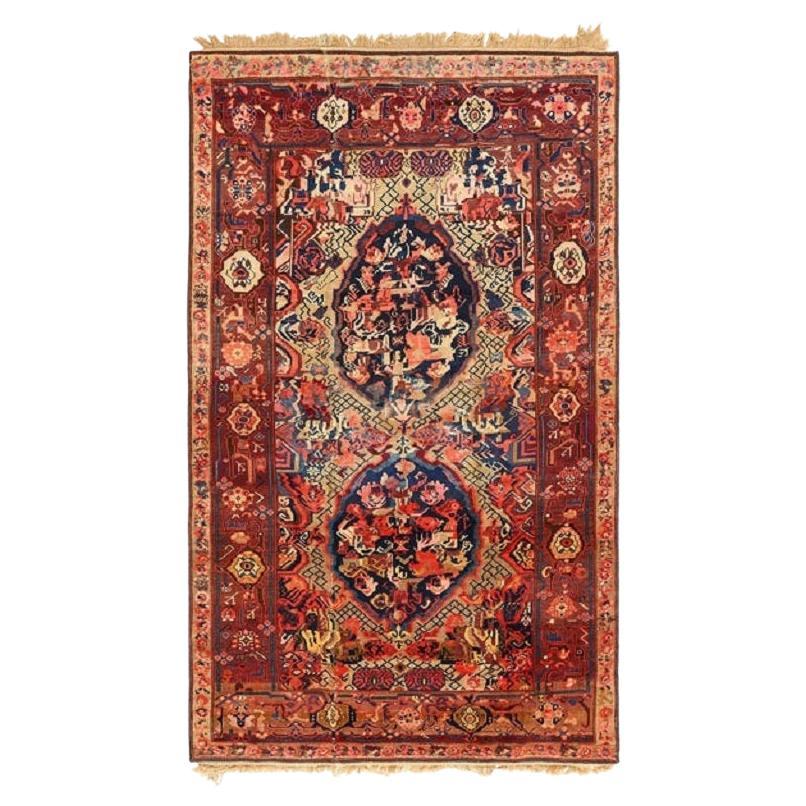 Tappeto antico persiano Gharebagh - Dimensioni: 9'7x5'10