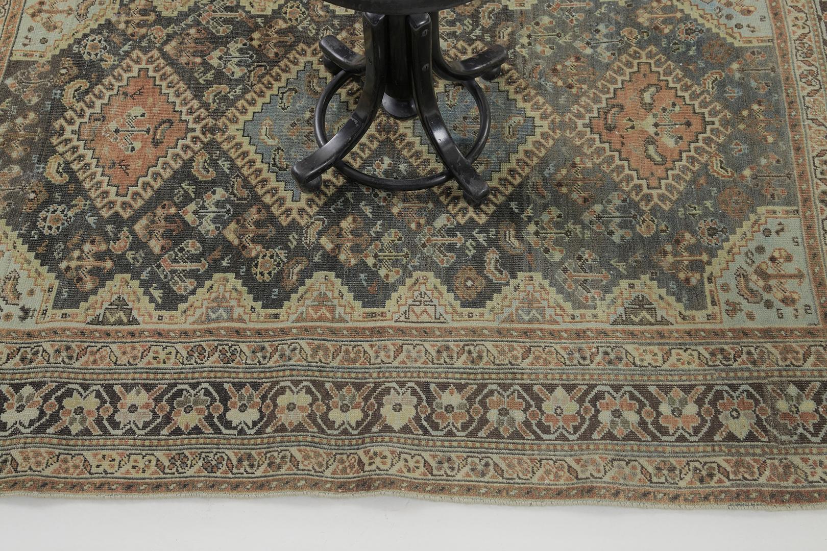 Antique Persian Ghashgaie by Mehraban Rugs For Sale 2