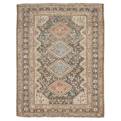 Ancien tapis persan Ghashgaie par Mehraban