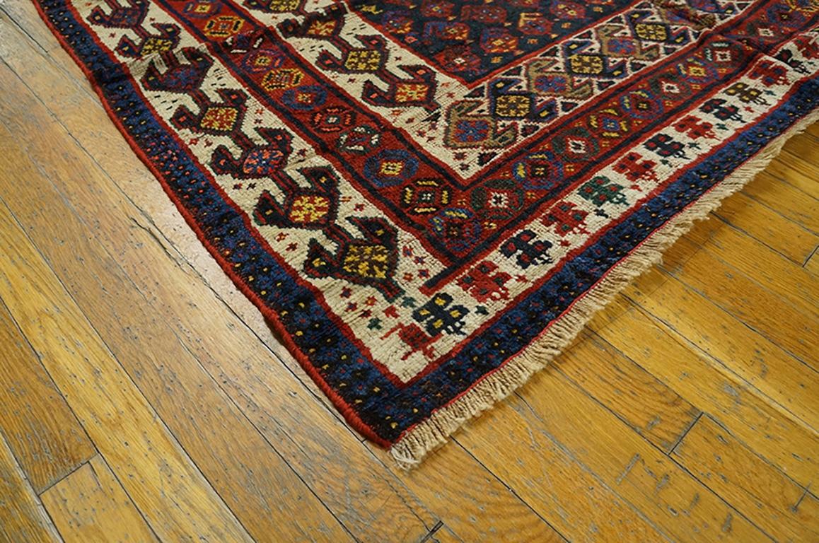 Late 19th Century S. Persian Ghashgaie Carpet ( 5'8