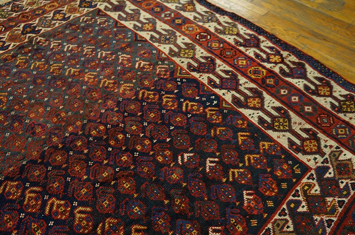 Early 20th Century Late 19th Century S. Persian Ghashgaie Carpet ( 5'8