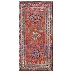 Antique 19th Century S. Persian Ghashghaie Carpet (5'6" x 11' - 168 x 335 )