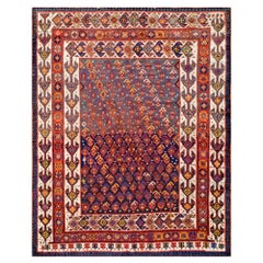 Late 19th Century S. Persian Ghashgaie Carpet ( 5'8" x 6'6" - 168 x 198 )