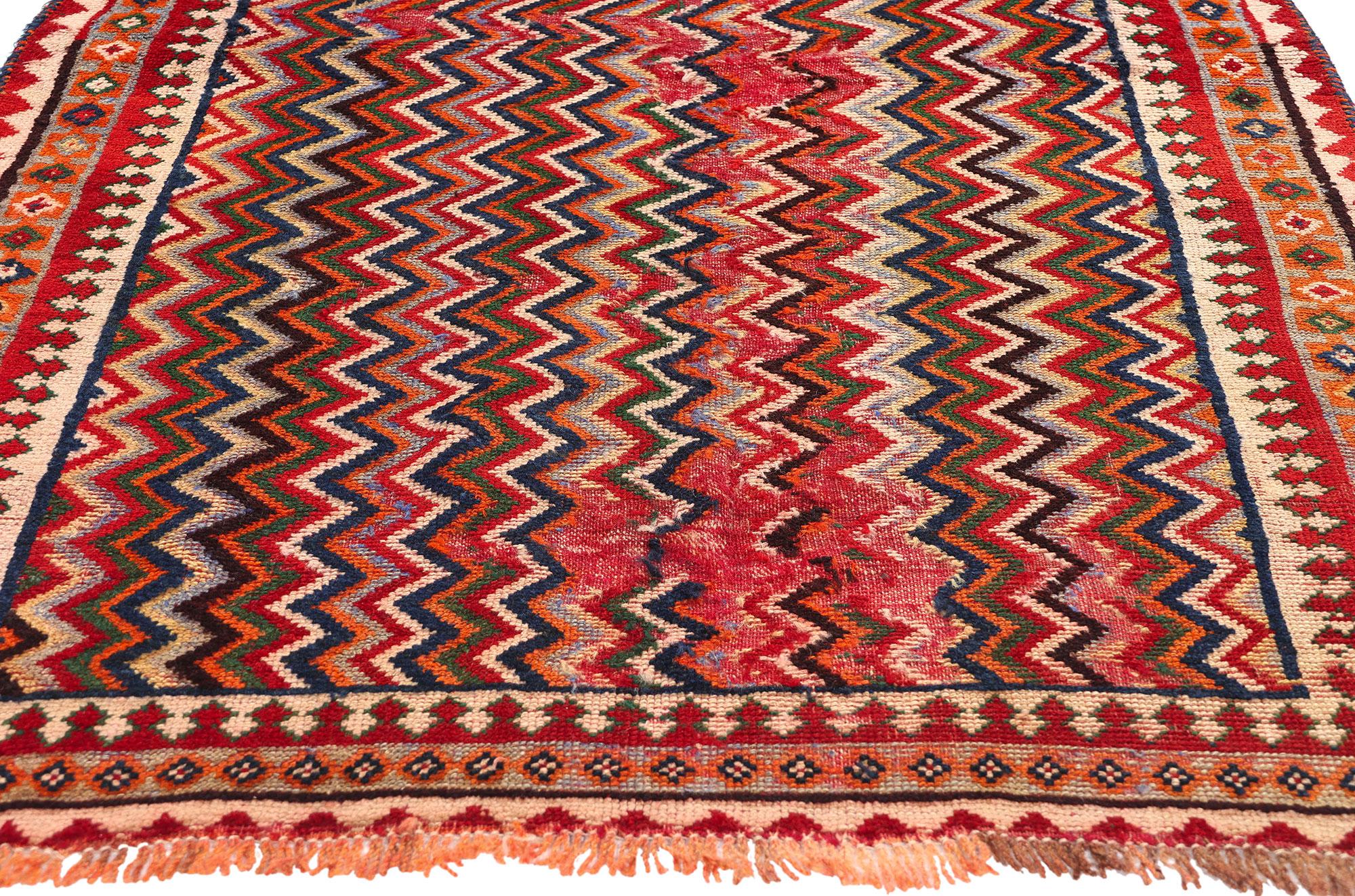 Perse Ancien tapis persan Qashqai en vente