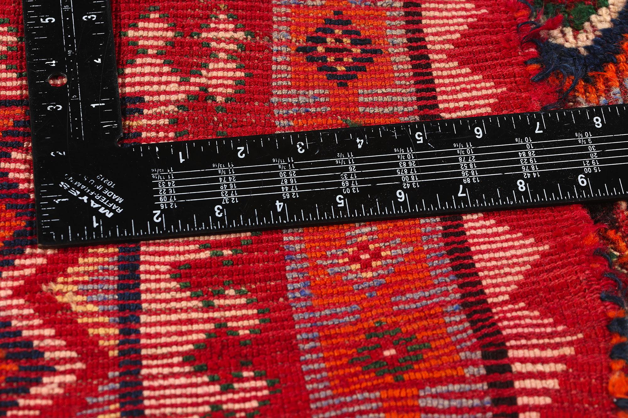 Ancien tapis persan Qashqai Abîmé - En vente à Dallas, TX
