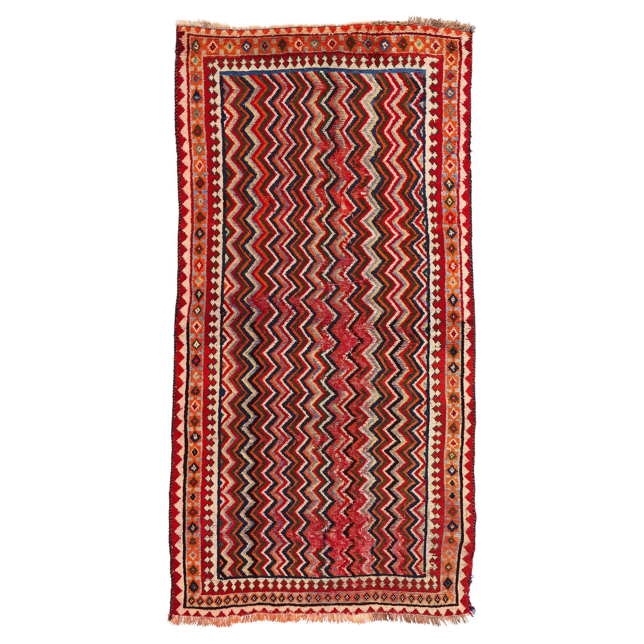 Antique Persian Qashqai Rug