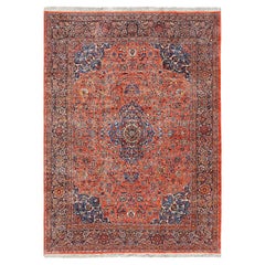 Antique Persian Ghazvin Rug - Size: 13'7 X 9'10