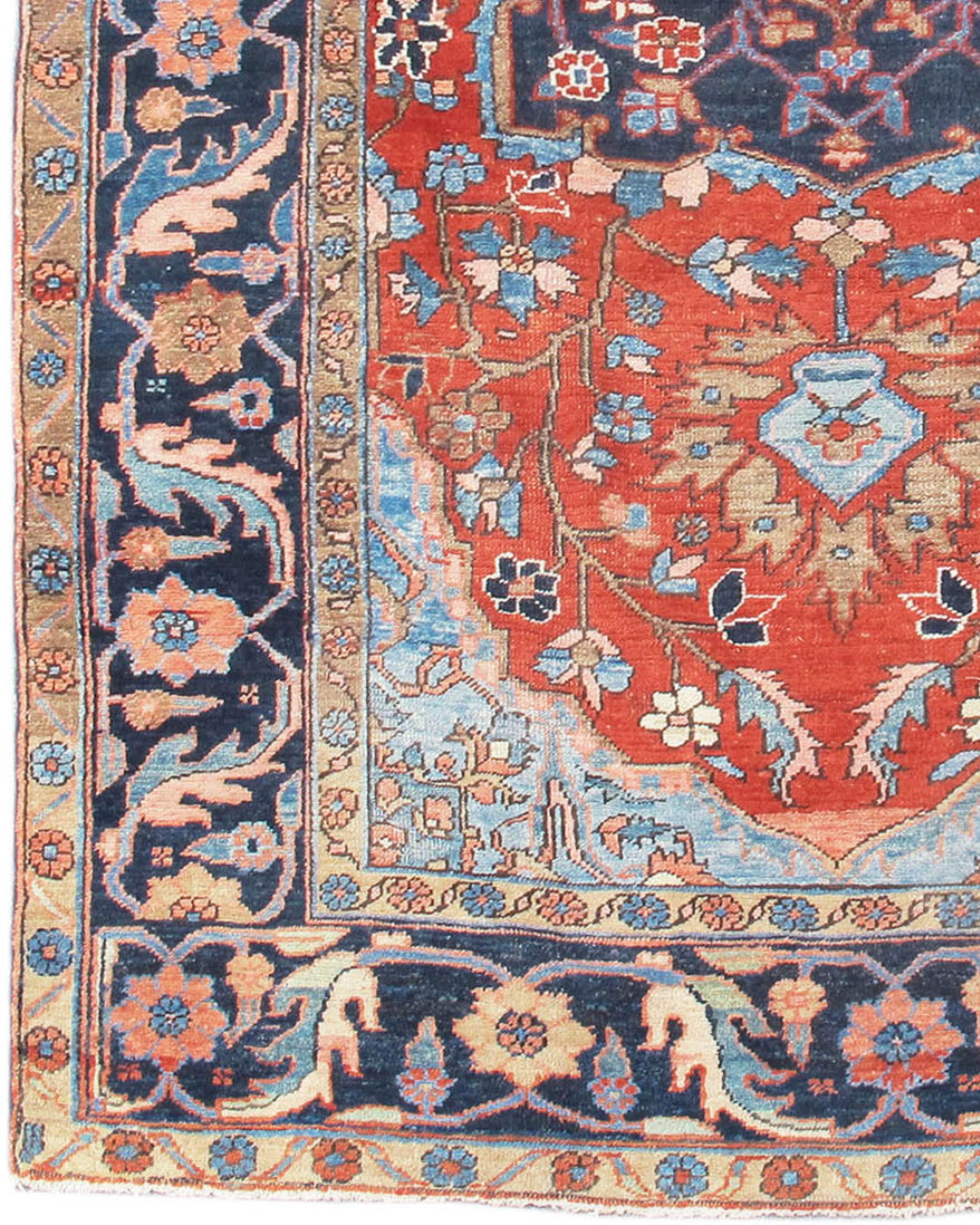 Antique Persian Gorevan Carpet, c. 1900 In Excellent Condition In San Francisco, CA