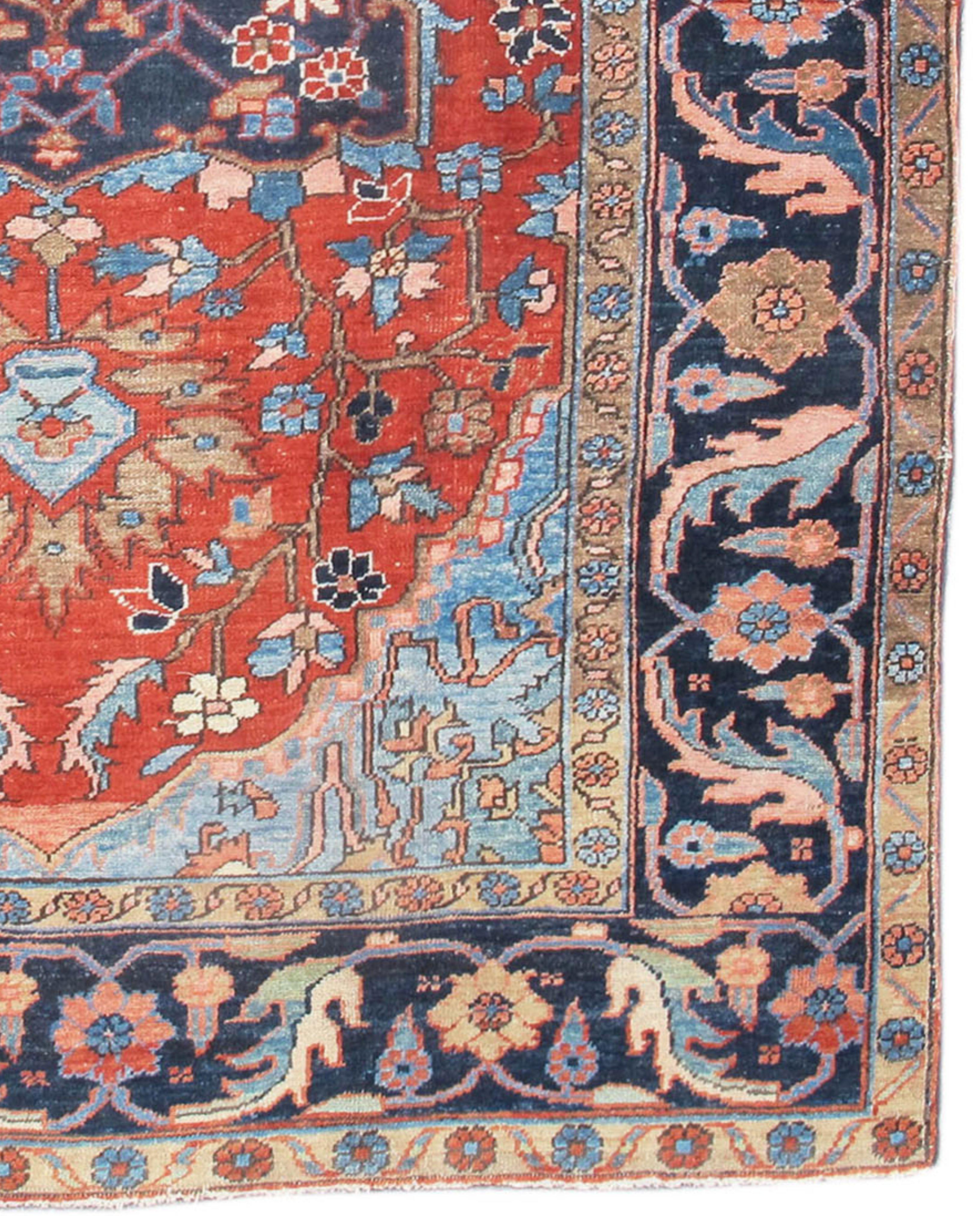 19th Century Antique Persian Gorevan Carpet, c. 1900