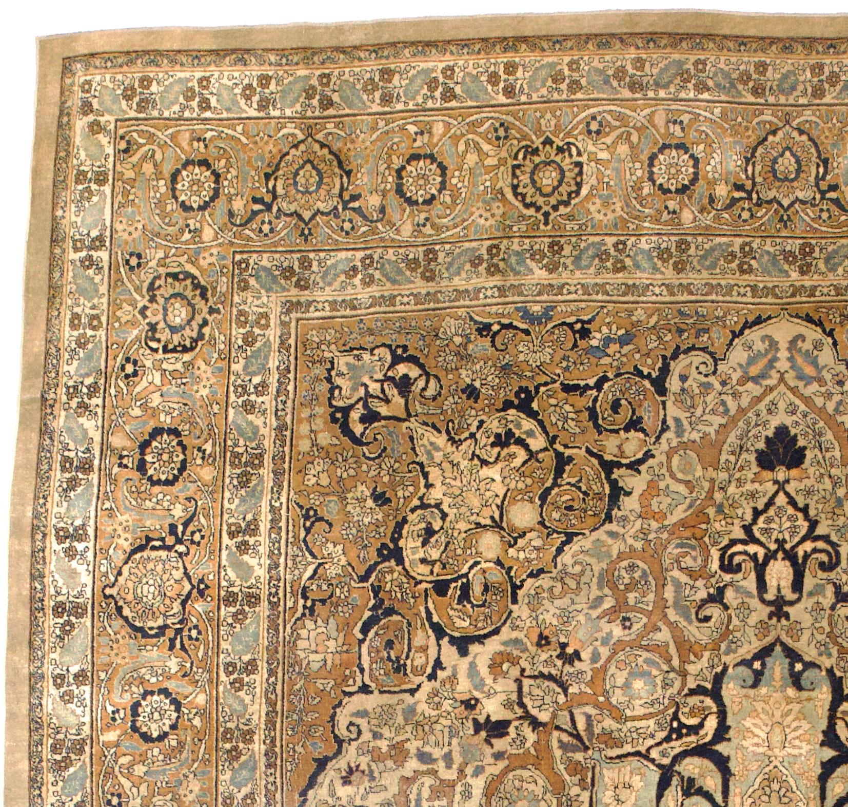 XIX secolo Antico Persiano Haji Jalili Tabriz 9'3