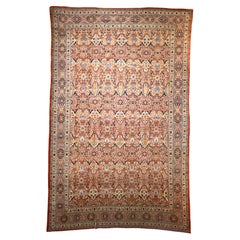 Antique Persian Haji Jalili Tabriz Rug 12’5” x 19’4”