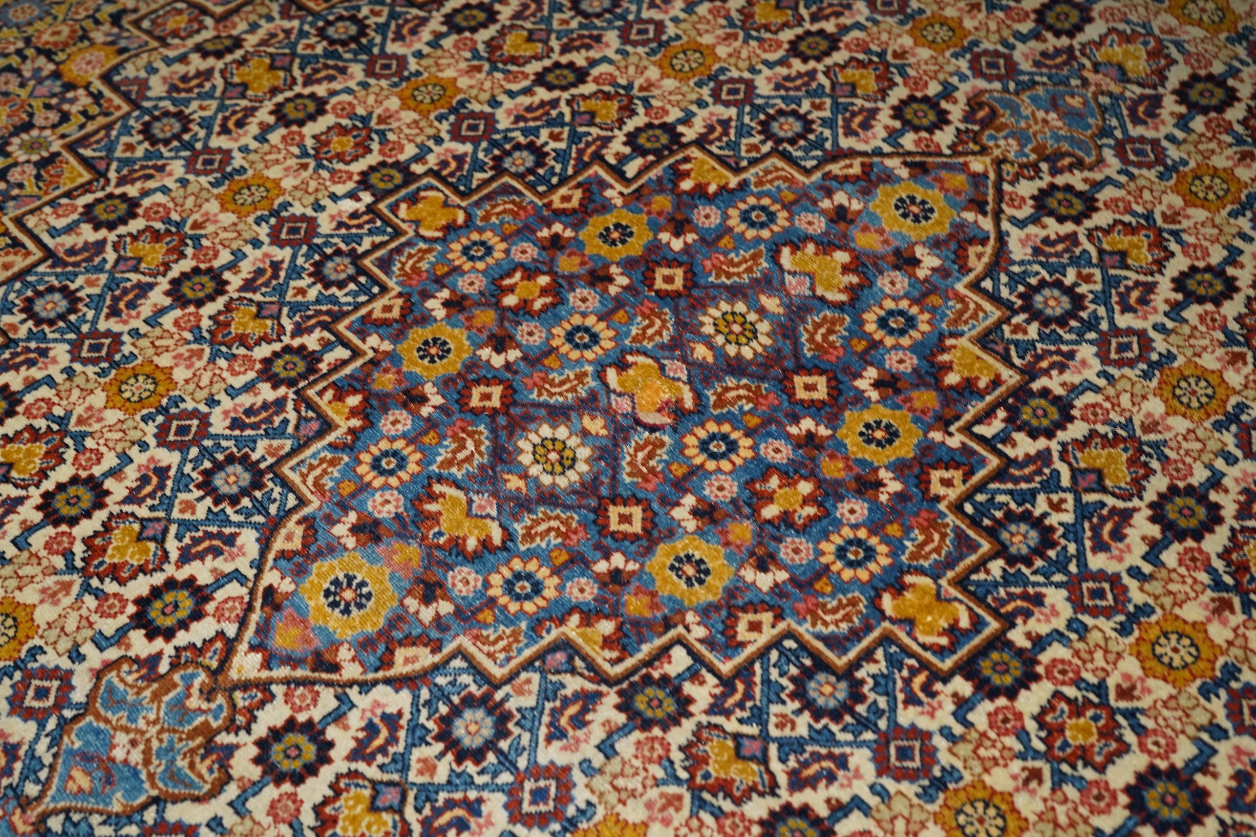 Antiker persischer Haji Jalili Tabriz Teppich 13'6 x 18'7 (Wolle) im Angebot