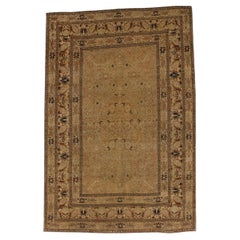 Antique Persian Haji Jalili Tabriz Rug 4'5" x 6’6"