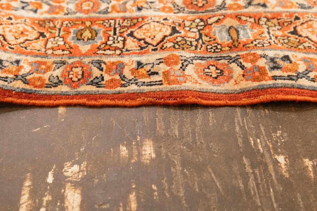 Antique Persian Hajijalili Tabriz Rug 11’0