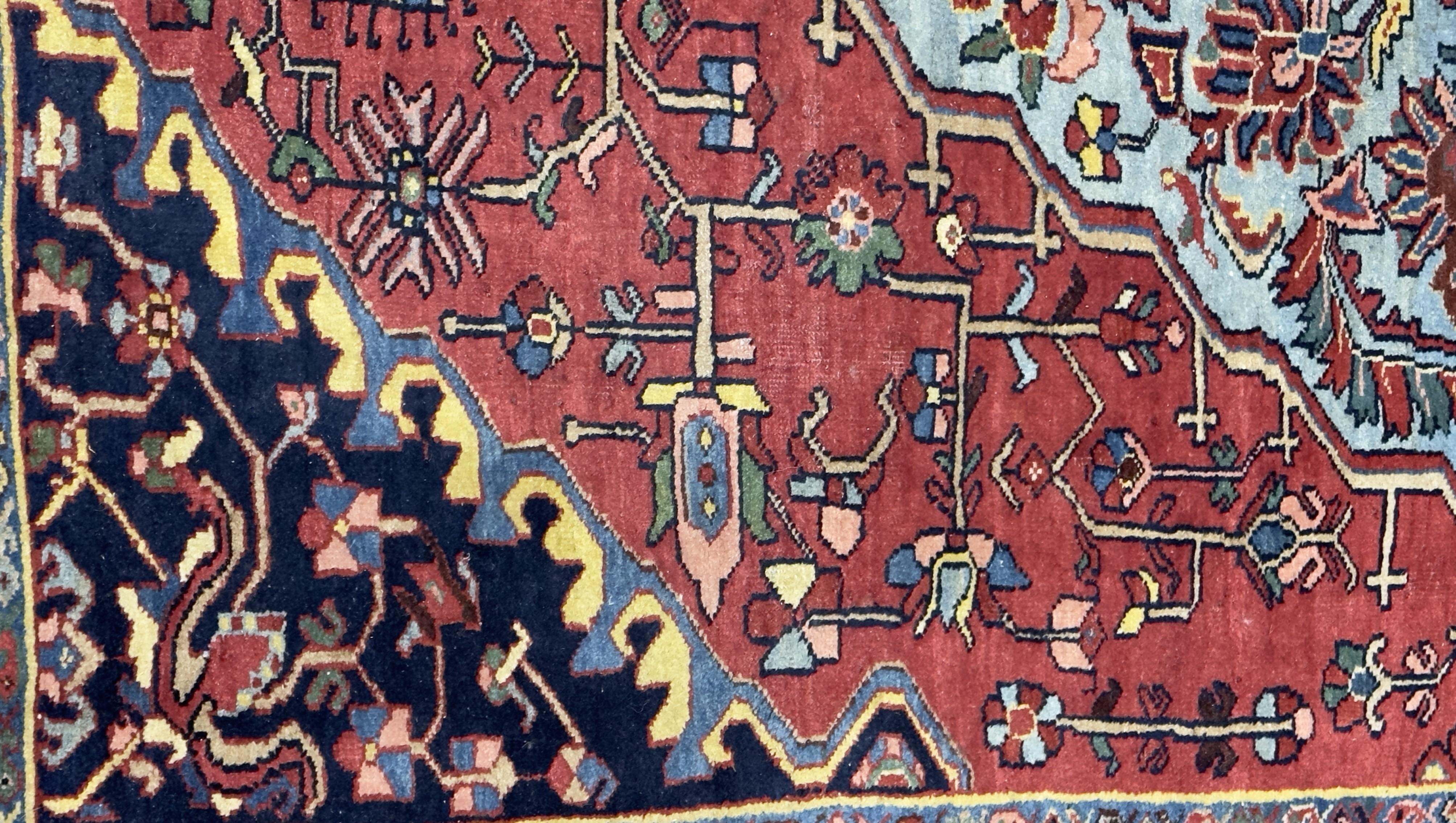Alfombra Persa Antigua Halvai Bidjar 4'9