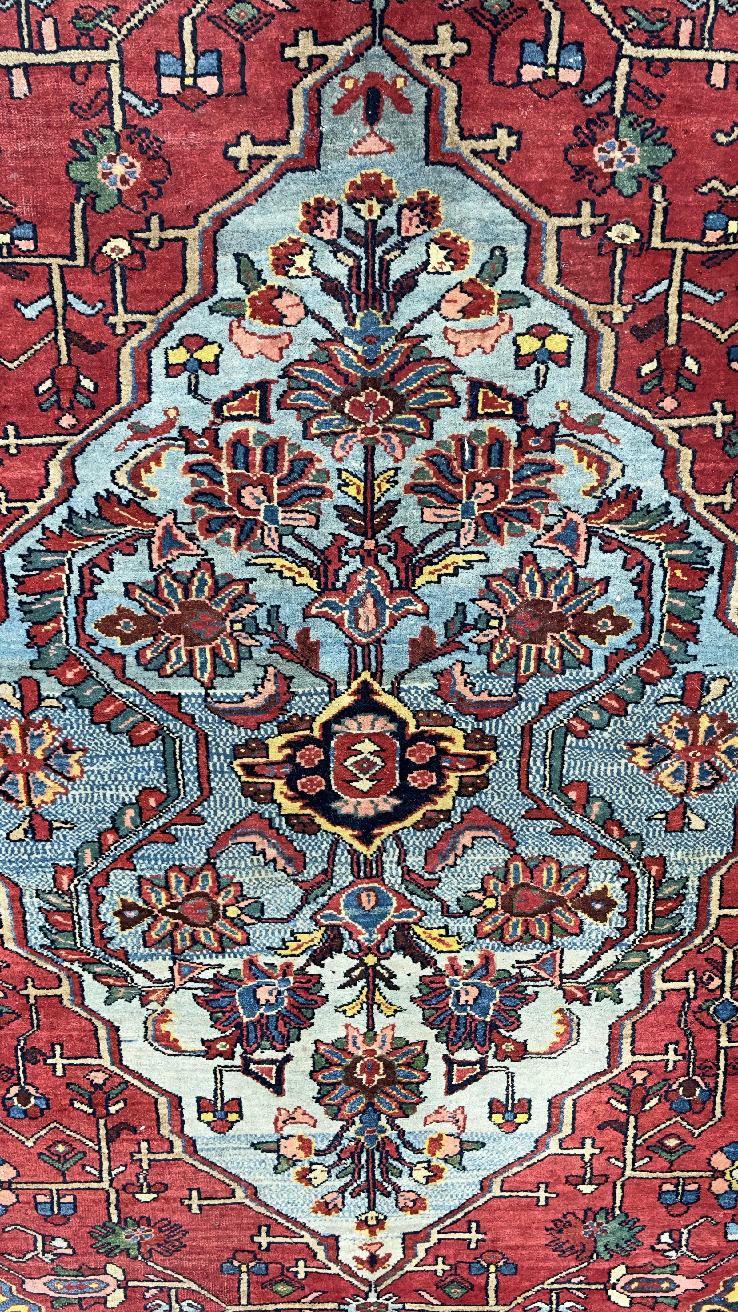 Alfombra Persa Antigua Halvai Bidjar 4'9
