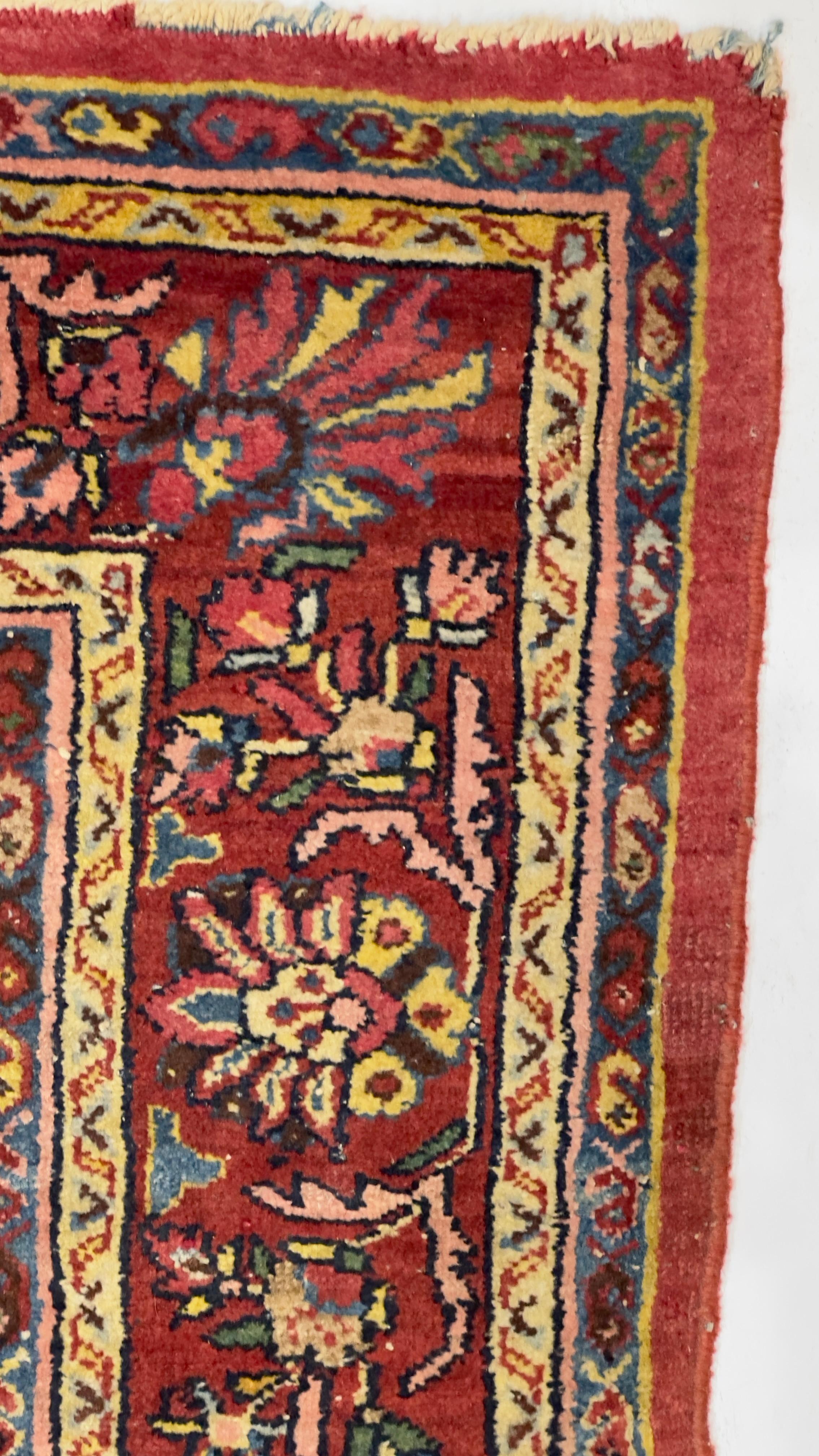 Alfombra Persa Antigua Halvai Bidjar 4'9