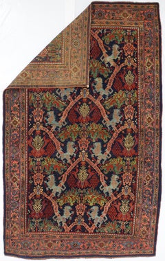 Antique Persian Halvai Bidjar Rug 4'9" x 7’9"